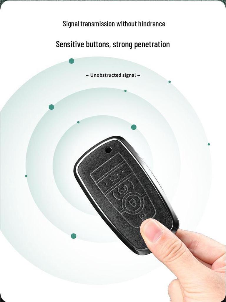 Premium Suede Key Cover for 2015-25 Ford Raptor F150