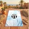 FC Zürich Print Microfiber Beach Towel Quick Dry Absorbent Large Towel For Beach Swimming Travel