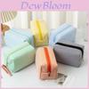 Polyester Striped Travel Toiletry Bag With Breathable Design For Men And Women