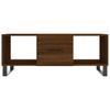  Coffee Table, Brown Oak, 102x50x40 Cm