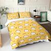 Kawaii Cat Duvet Cover Set for GirlsCute Cartoon Animal Kitten Bedding Set Lovely Romantic Theme Soft Comforter Cover Full Size