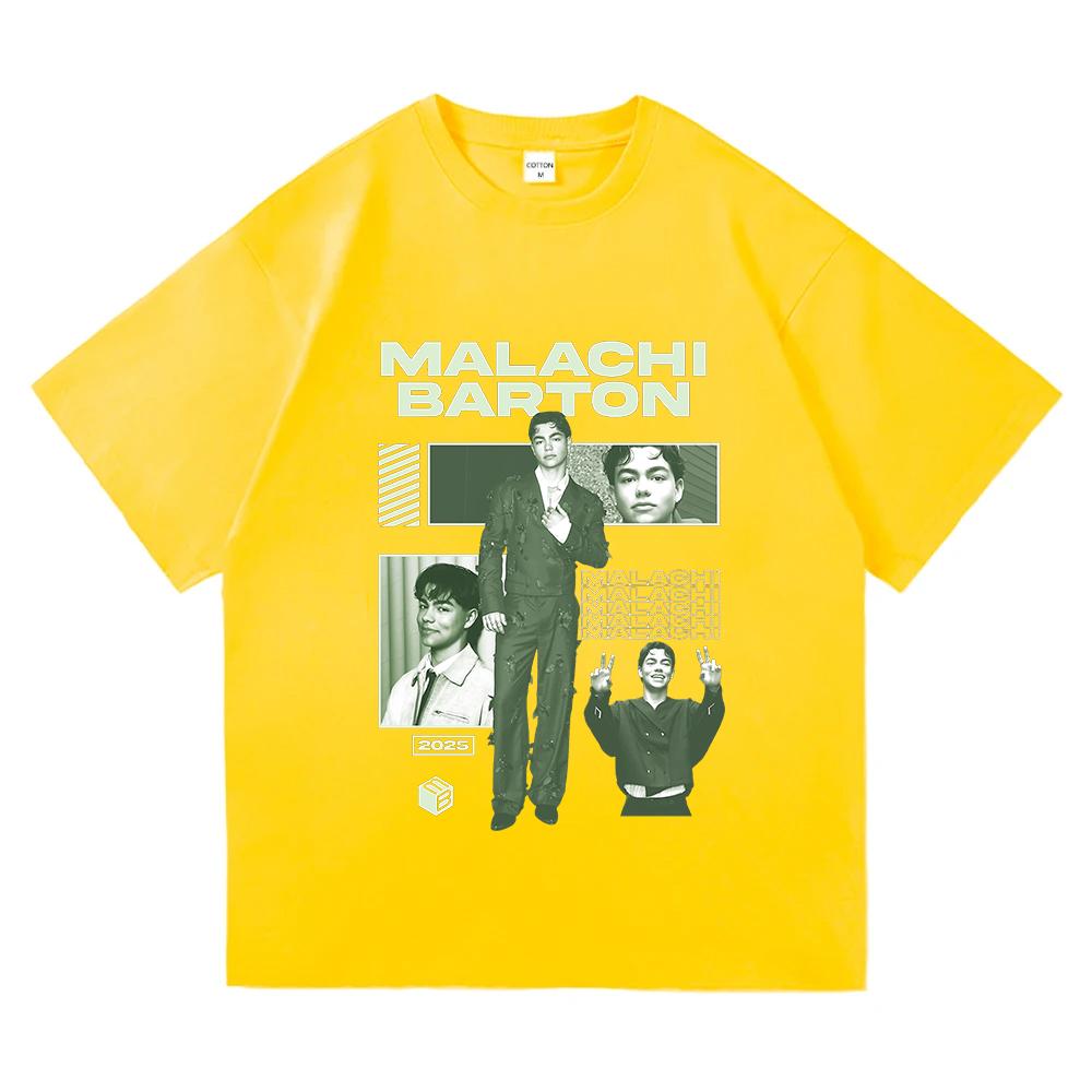 Malachi Barton 2025 Tshirts Zzombies Worlds Collide Tour  T-shirt Short Sleeve Harajuku T Shirt Unisex High Quality Cotton Tops