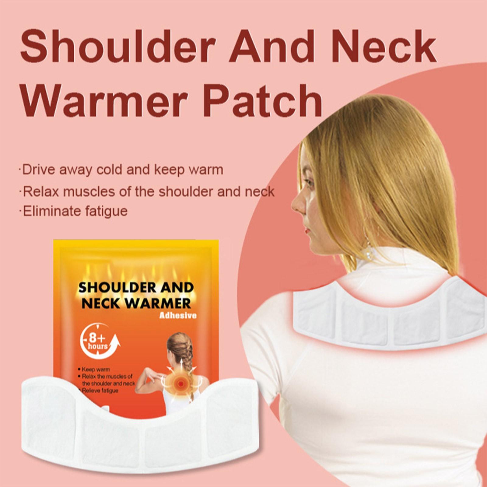 

Warm Patch согревающий пластырь для плеч и шеи 8 часов тепла 1 шт One Size оранжевый