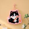 New Kitten Bunny Animal Series Hand Towel - Thick, No-Shed, Perfect for Kitchens and Kids' Souvenirs