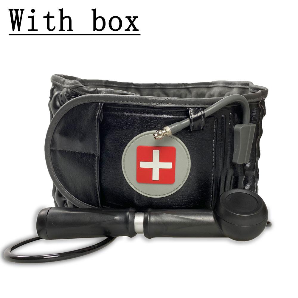 Back Decompression Waist Support Belt Waist Air Traction Support Spine Relief Belt Release Massager