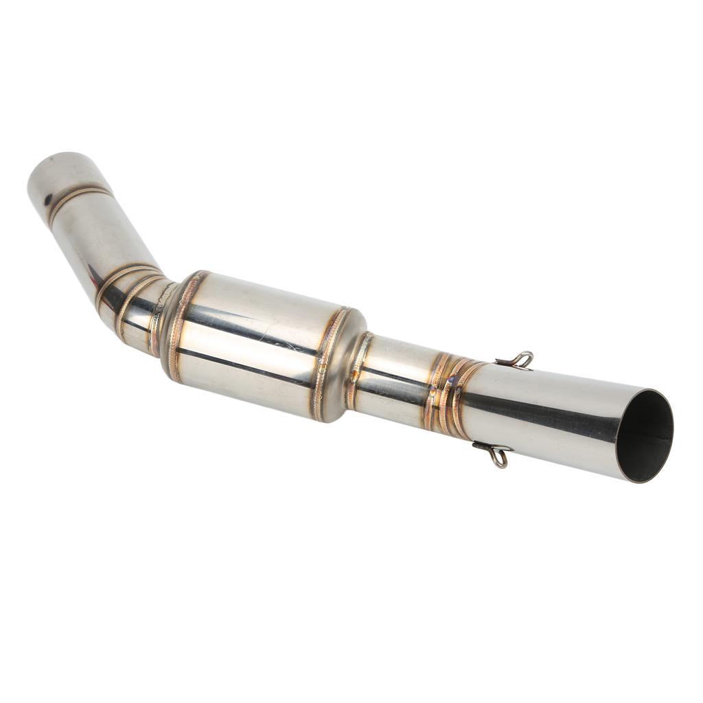 Motorcycle Exhaust Mid Pipe Motorcycle Refitting Replacement for KAWASAKI ZX6R 2009‑2017