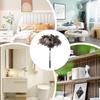 Electrostatic Feather Duster with Long Handle for Window Baseboard Vent Furniture Appliance Blind Cobweb Removal Fan Dusting