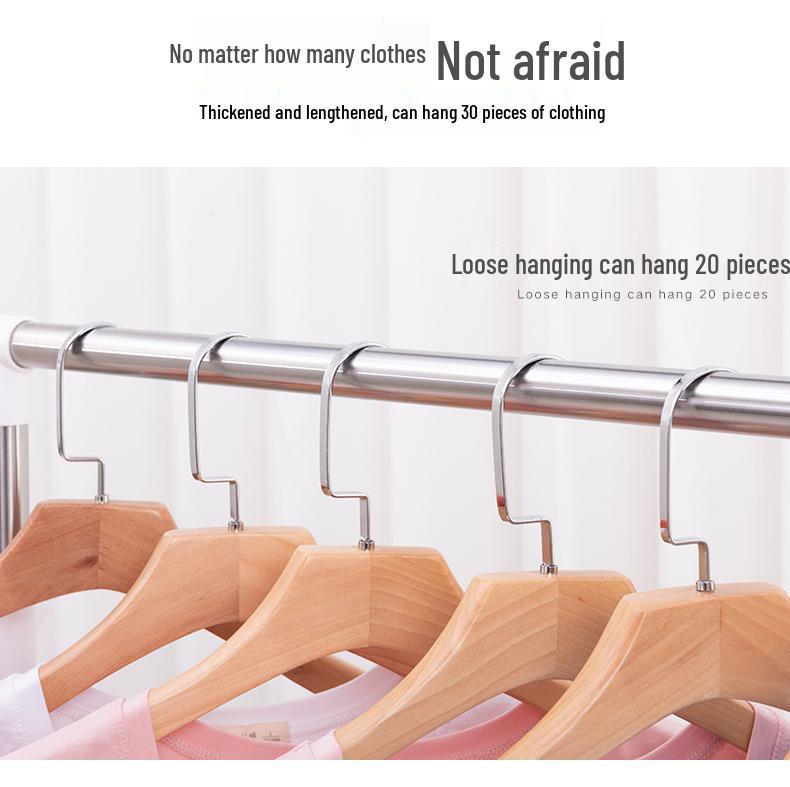 Compact Stainless Steel Clothes Drying Rack - Floor Standing Single Pole Hanger for Balcony