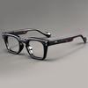 Vintage Square Glasses Men Retro Design Chic Blue Light Blocking Eyeglasses  New Trendy Brand Design Optical Frames