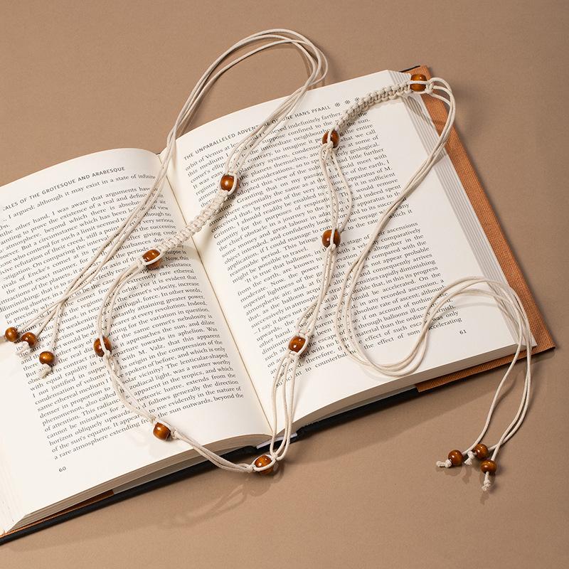 Bohemian retro style fringed waist chain women's exquisite hand-woven waist rope with skirt spring and summer ethnic style belt