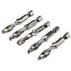 SATA High-Speed Steel Metric Tap Set: 5-Piece with Taps, Tapping Wrench, Drill Bits (50803, 50806, 50805)