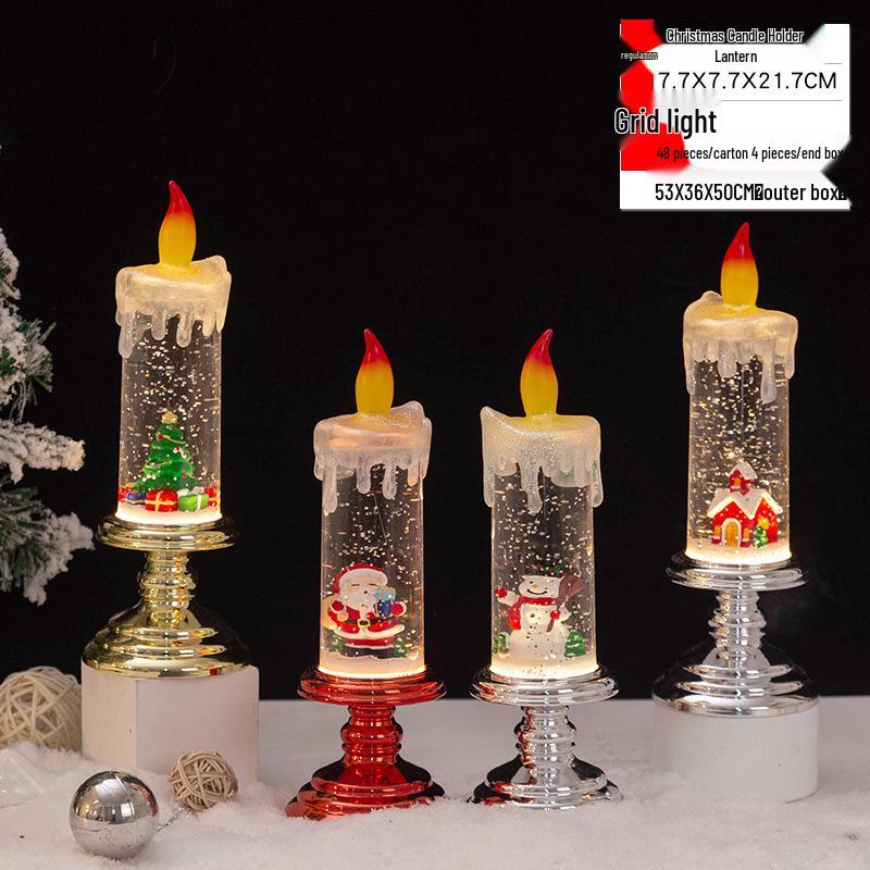 Christmas Crystal Ball Music Box Lantern Ornament