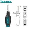 Makita Ratchet Screwdriver with 47-Piece Bit Set (Includes Case) B-36170 Interchangeable Magnetic Screwdriver