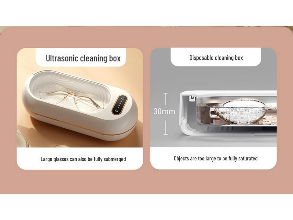 Advanced Automatic Eyeglass Cleaner: Superior To Ultrasonic, Compact Design for Home Use