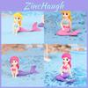 Charming Mermaid Diy Miniature Figurine For Exquisite Garden Dollhouse Decor