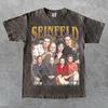 Seinfeld – 90s Sitcom TV Show Tee – Jerry Seinfeld & Cast Graphic Fan, Classic Comedy Series Merch, Retro Television Gift for Fan T-Shirt FD