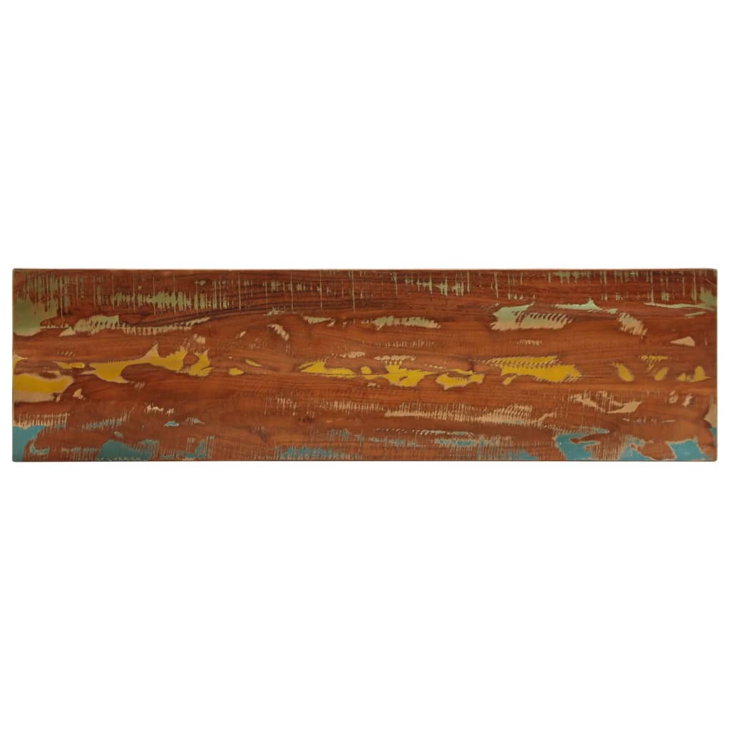 Vidaxl Blat Stołu, 110X20X3,8 Cm, Prostokątny, Lite Drewno Z Odzysku