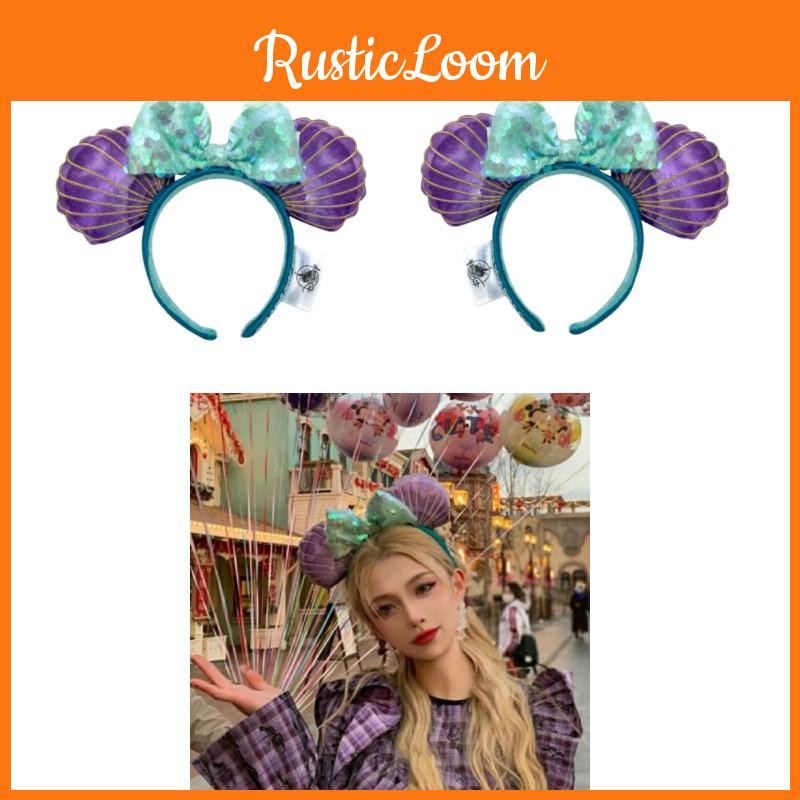 Cute Mermaid Headband For Girls Handmade Princess Hair Accessory With Avocado Trend