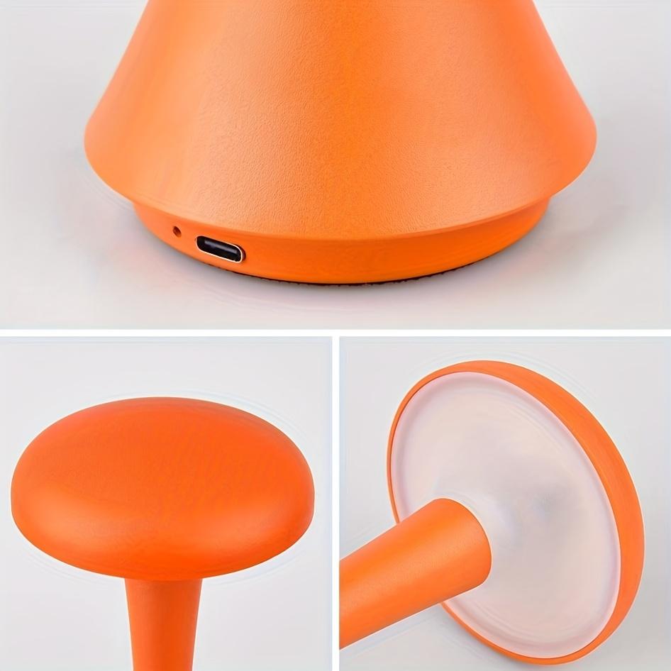 Rechargeable Table Lamp, Stepless Dimming, Modern Touch Control Desk Lamp - 3 Colors (Cool/Natural/Warm), Home Decoration Table Lamp for Bedroom