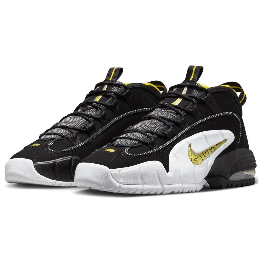Nike Pánské Air Max Penny 1 Lester Middle School Pánské tenisky Černá Bílá Opti-Žlutá FN6884-100