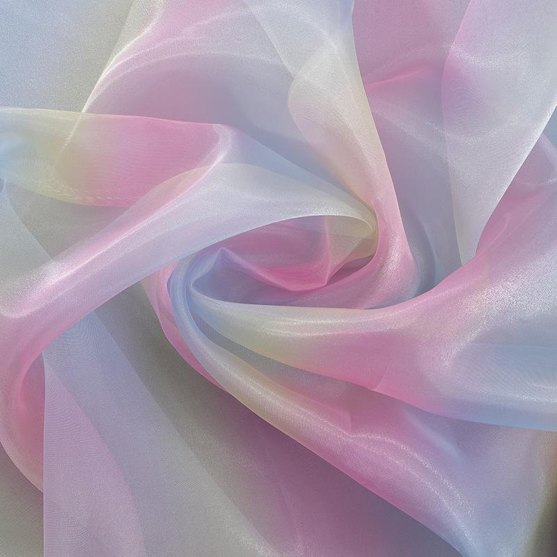 

150cmx1yard Soft Thin Rainbow Tulle Tutu Hexagon Mesh Yarn Photo Background Cloth Bridesmaid Wedding Party Decor Supplies 150cmx1yard