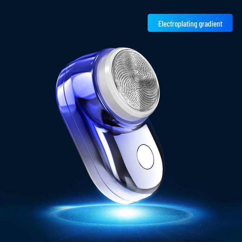 Rechargeable Men's Mini Electric Shaver - Full Body, Washable, Wet & Dry Use