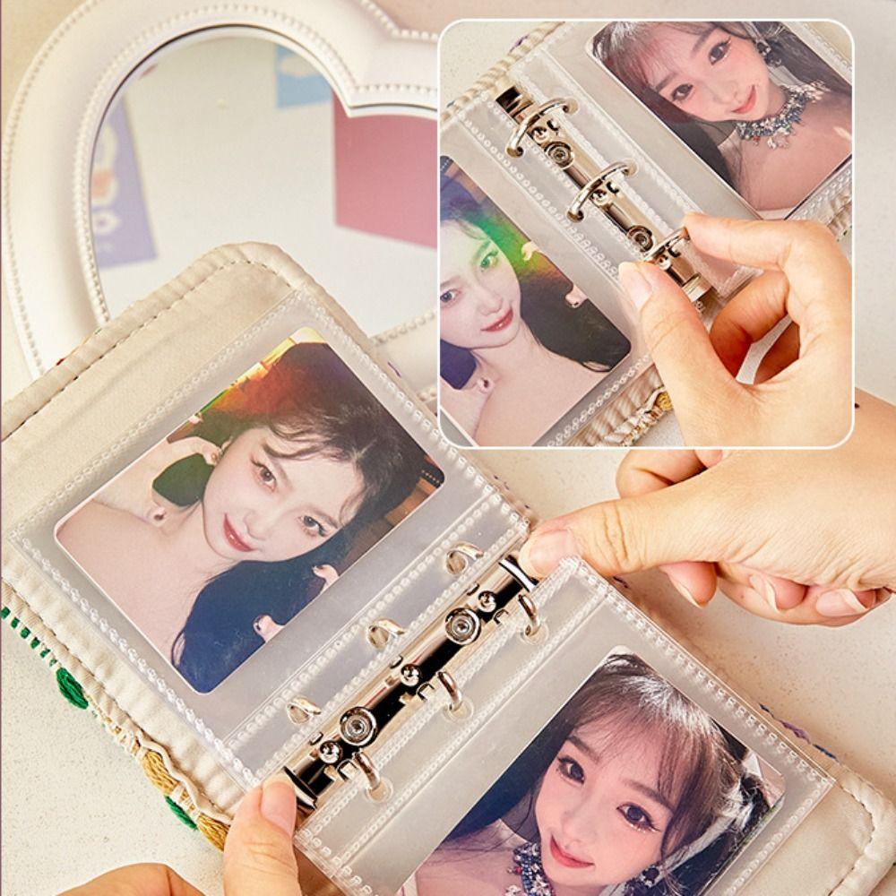 3 inch Photocard Holder Binder Cards Collect Book Cute Picture Protector  Stamp