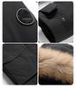Men's Thick Winter Down Jacket with Fur Collar - Outdoor Sports Parka