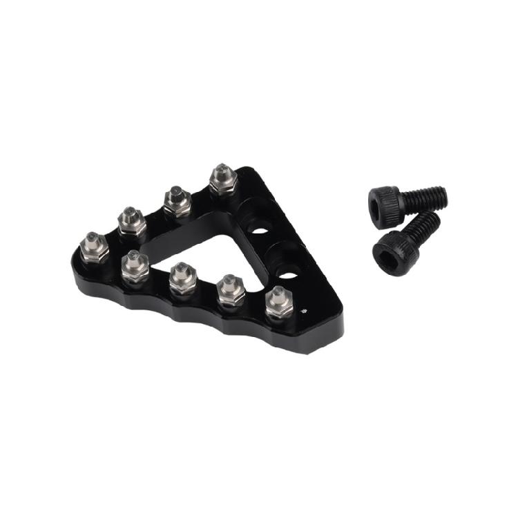 Non Slip Brake Pedal Studded Exterior Design Brake System Performances Enhancement Simple Installation for Bike