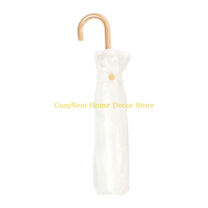 92MF Wind proof Curved Handle Umbrella Gradient Color Designs Sun Resistant Cover
