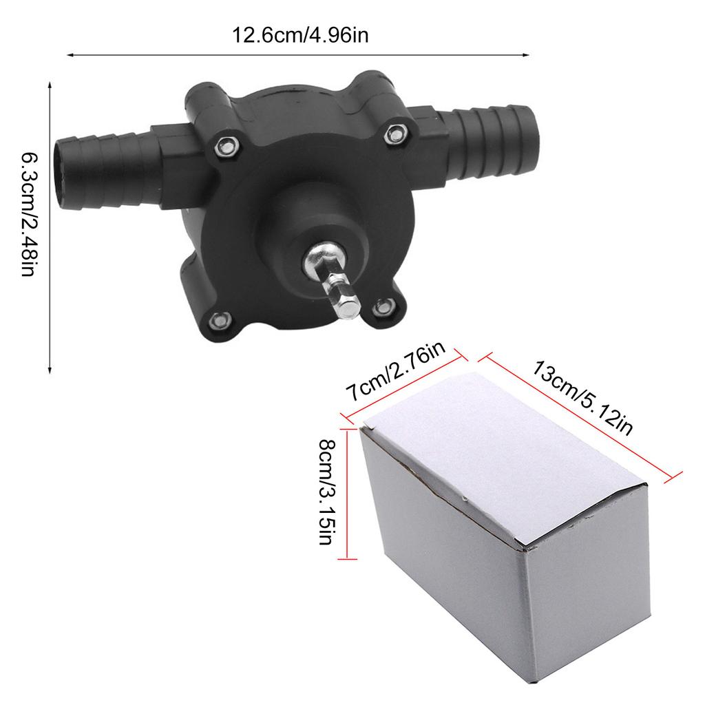 Household Electric Drill Power Pump Selfpriming Water & Oil Transfer Pump With Connector Centrifugal Pump Tool Accessory