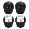 New Product 5/6 Speed Manual For Ford Transit Van MK7 (2006-2014) Automotive Interior Gear Stick Shift Knob Lever Black Sliver