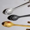 Stainless Steel Cute Cat Hanging Spoons Smooth Edge Lovely Design Fit For Coffee Tea Dessert Home Use