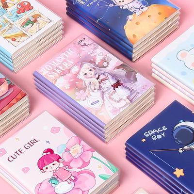 Compact 64K Mini Pocket Notebook with Plastic Cover