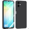 Coque De Protection - BOOLING - Samsung Galaxy A07 - Silicone Souple Slim Noir - 2 Verres Trempés