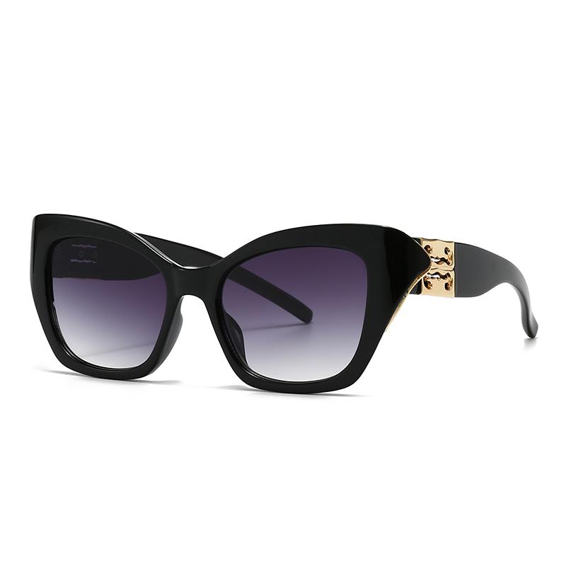 Cross-Border Export Decorative Cat-Eye Rhombus Sunglasses for Men and Women Lh219