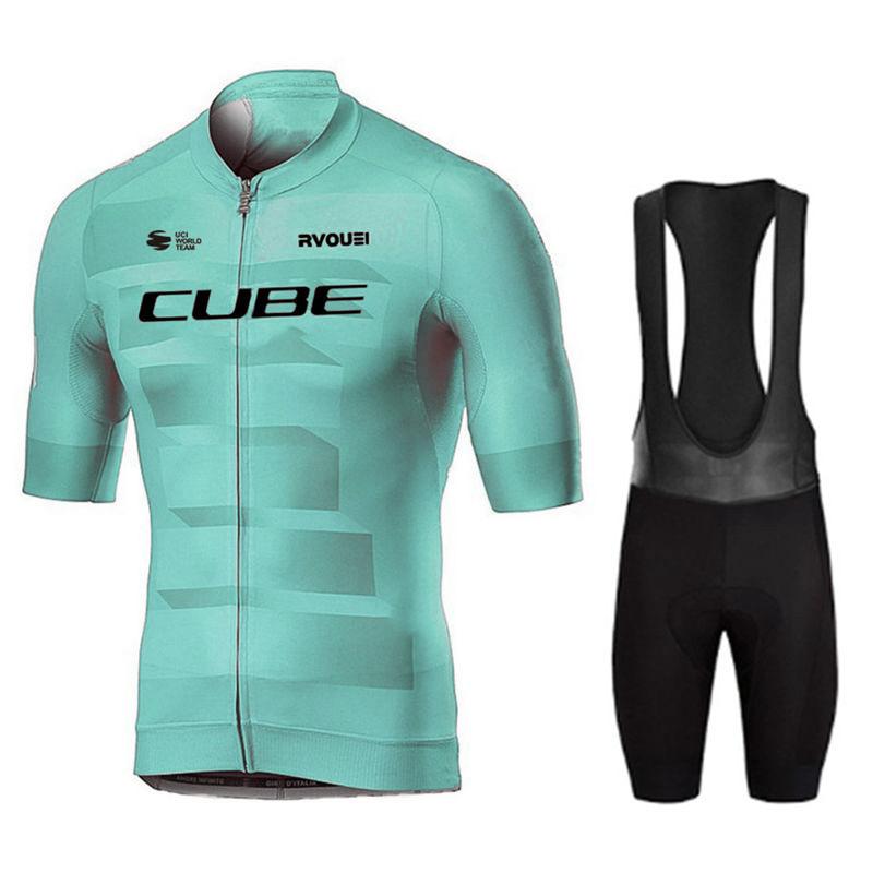 Rvouei  Bicycle Clothing  2026 Summer Breathable Cycling Suit Set Short Sleeve Shirt Bike Gel Pad Bib Shorts Sports Maillot Ropa Ciclismo