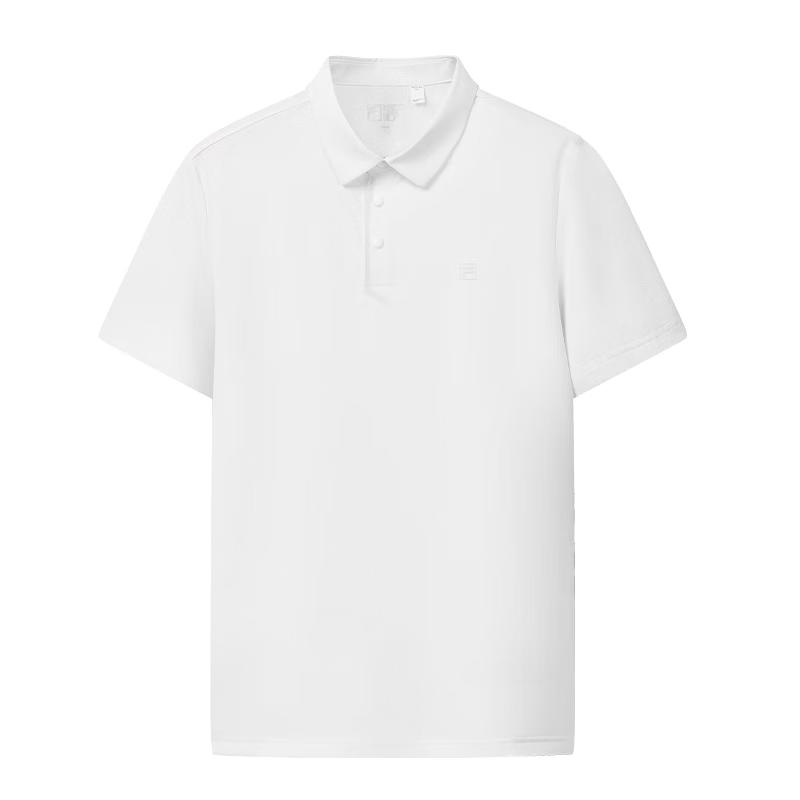 FILA Men s Knitted Short Sleeve Polo Shirt L