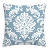 Blue and White Geometric Decorative Pillowcase Living Room Office Home Pillowcase Car Ornaments