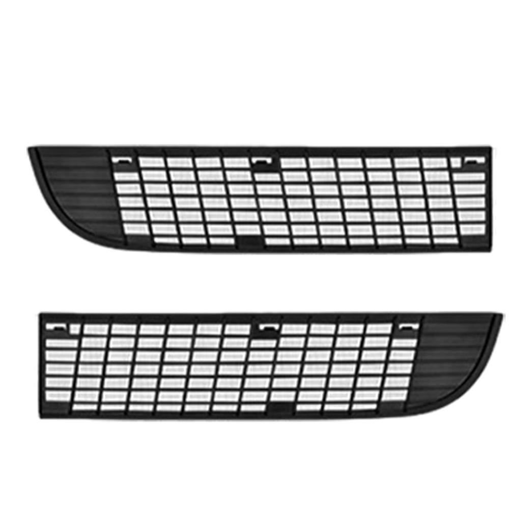2Pcs Car Front Air-conditioning Net Cover Intake Grille Clean Air Inlet Protective For Tesla Model Y Juniper 2025-2026 LHD