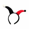 Funny Clown Headpiece Cosplay Demon Joker Headwear Halloween Carnival Dress Up Party Costume Headband Props