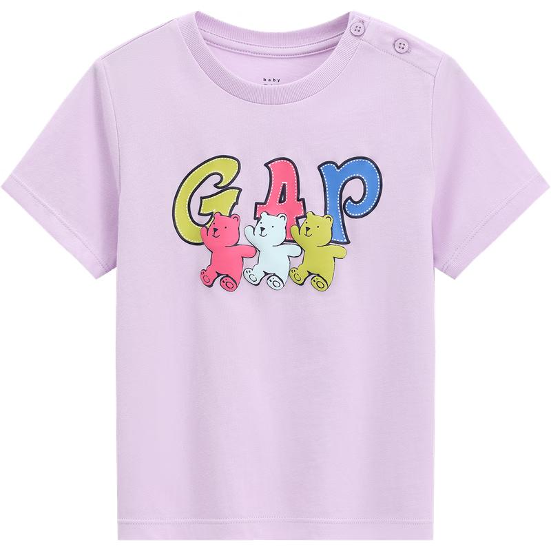 GAP Girls  Toddler Pure Cotton Logo Bear Graphic T-Shirt 90/52