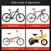 2 Pieces Bike Foot Pegs, Bike Rear Pedals, Anti-Slip Rear Feet Pedals, BMX Pegs
