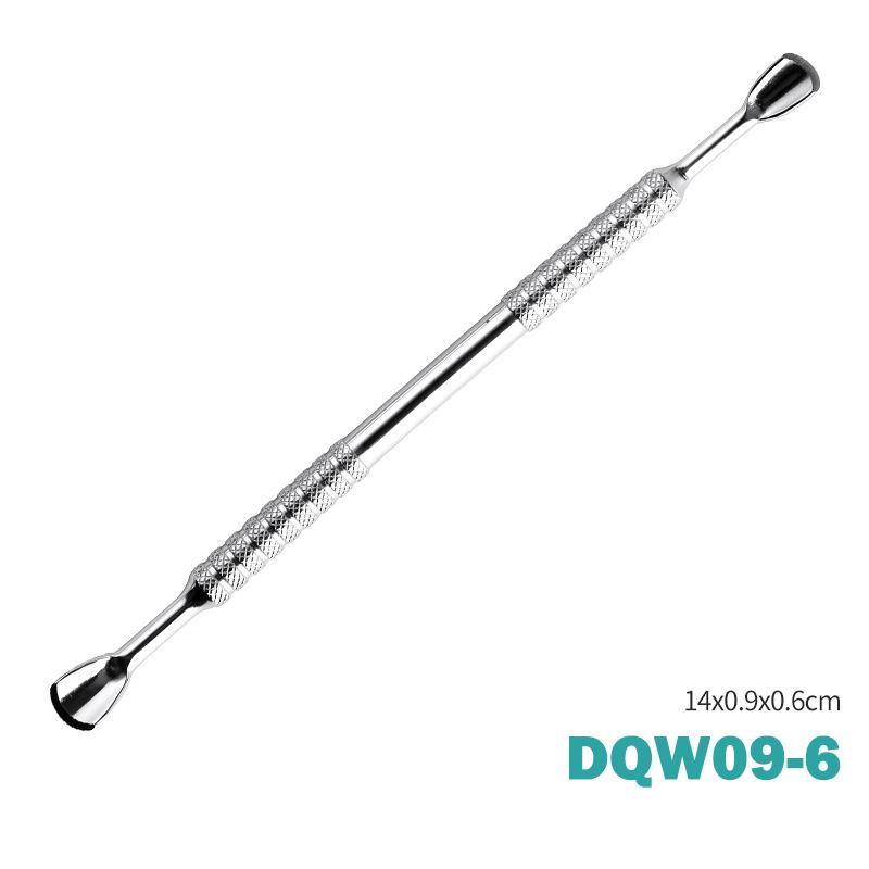 Professional Stainless Steel Nail Cuticle Pusher Heavy Duty Gel Remover Scraper Manicure Equipment