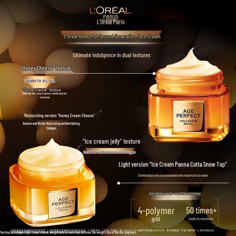 L'Oreal Golden Age Honey Collagen Hydrating Face Cream