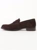 [BEAMS HART] Leather Shoes Penny Loafers Men's BROWN_SUEDE 7.5 413200411599020