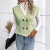 Women's Fashion Christmas Print Lightweight Sweater Casual Long-Sleeve Knit Pullover Top