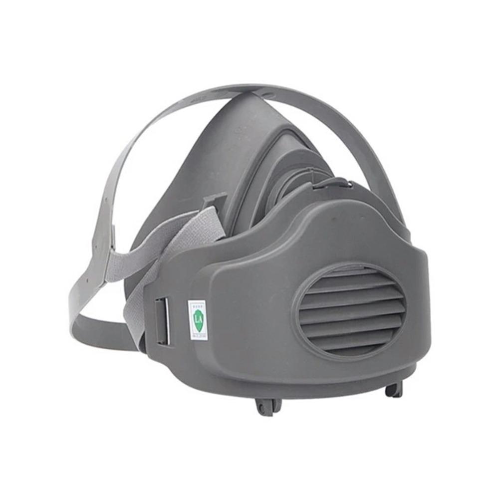 Half Face Respirator Cotton Welding Mask Work Rubber Mask  Industrial