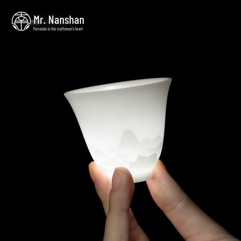 Nanshan Xiansheng Wuzheng Jade Porcelain Tea Cup