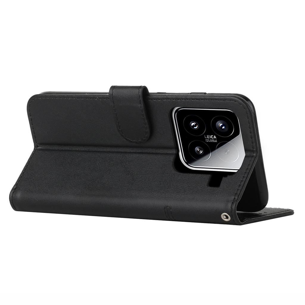 For Xiaomi 15 Case Stand Flip Protective Leather Phone Cover